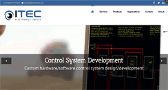 Desktop Screenshot of itec-electronics.com